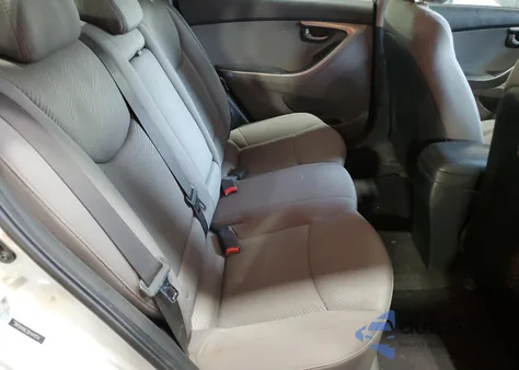 2013 Hyundai Elantra Gls z USA, uszkodzony, nr VIN 5NPDH4AE3DH449516